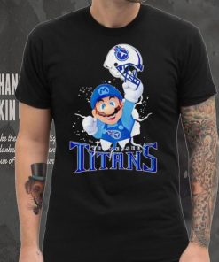 Super Mario x NFL Tennessee Titans shirt 6 Super Mario x NFL Tennessee Titans shirt