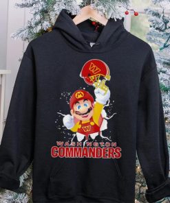 Super Mario x NFL Washington Commanders shirt 3 Super Mario x NFL Washington Commanders shirt