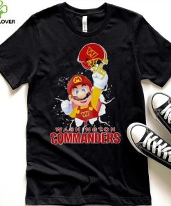 Super Mario x NFL Washington Commanders shirt 4 Super Mario x NFL Washington Commanders shirt
