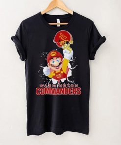 Super Mario x NFL Washington Commanders shirt 5 Super Mario x NFL Washington Commanders shirt
