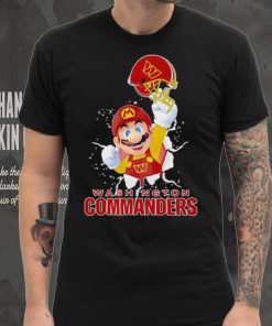 Super Mario x NFL Washington Commanders shirt 6 Super Mario x NFL Washington Commanders shirt