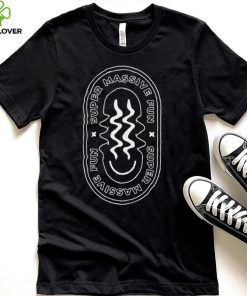 Super Massive Fun wavy gravy outline logo shirt