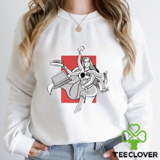 Super Mum can do everything art hoodie, sweater, longsleeve, shirt v-neck, t-shirt