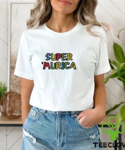 Super Murica Mario game shirt