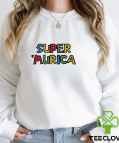 Super Murica Mario game shirt