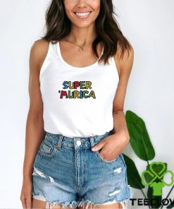 Super Murica Mario game shirt