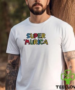 Super Murica Mario game shirt