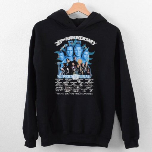 Super Natural 20th Anniversary Thank You For The Memories 2005 2025 Signatures T shirts