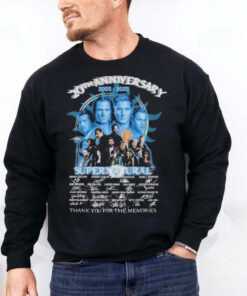 Super Natural 20th Anniversary Thank You For The Memories 2005 2025 Signatures T shirts