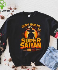 Super Saiyan Standoff Goku’s Power Unleashed shirt