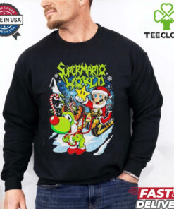 Super Santa Super Mario World christmas shirt