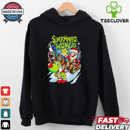 Super Santa Super Mario World christmas shirt