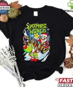 Super Santa Super Mario World christmas shirt