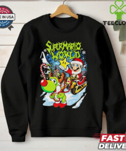 Super Santa Super Mario World christmas shirt