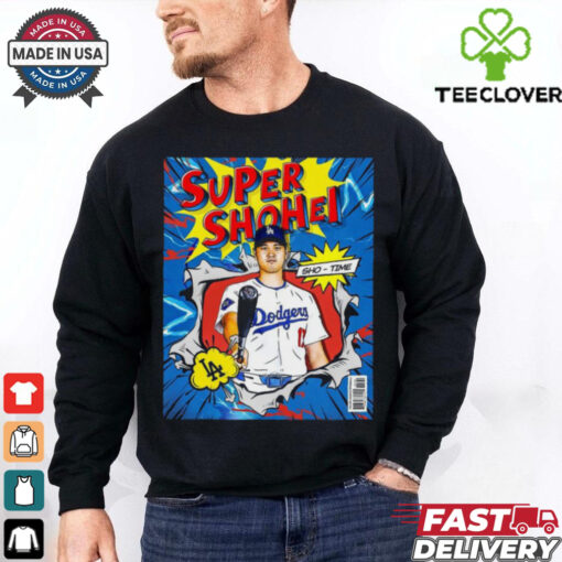 Super Shohei Ohtani Welcome To Sho Time 2024 Postseason hoodie, sweater, longsleeve, shirt v-neck, t-shirt