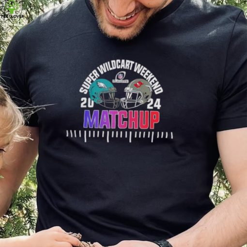 Super Wildcard Weekend Philadelphia vs Tampa Bay Buccaneers shirt