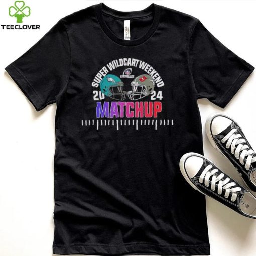 Super Wildcard Weekend Philadelphia vs Tampa Bay Buccaneers shirt