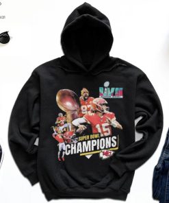 Super bowl champions Kansas City Chiefs Patrick Mahomes Travis Kelce Tyrann Mathieu and Isiah Pacheco t shirt