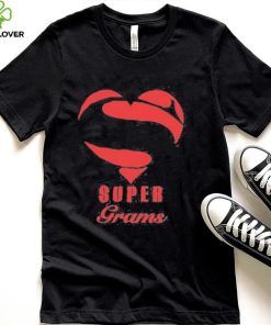 Super grams superhero gift family Christmas costume shirt