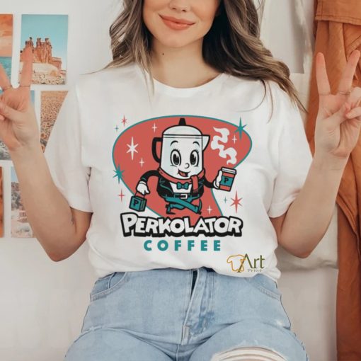 Super secret coffee shop Perkolator Coffee shirt