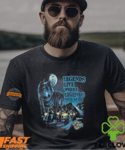 Super soft and beautifully faded Vintage 1991 Legends Live Where Legends Roam Harley Davidson shirt