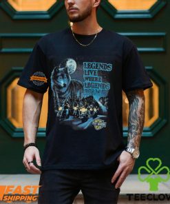 Super soft and beautifully faded Vintage 1991 Legends Live Where Legends Roam Harley Davidson shirt