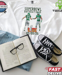 SuperBowl 2025 Saquon Barkley & Cooper Dejean Birthday Shirt