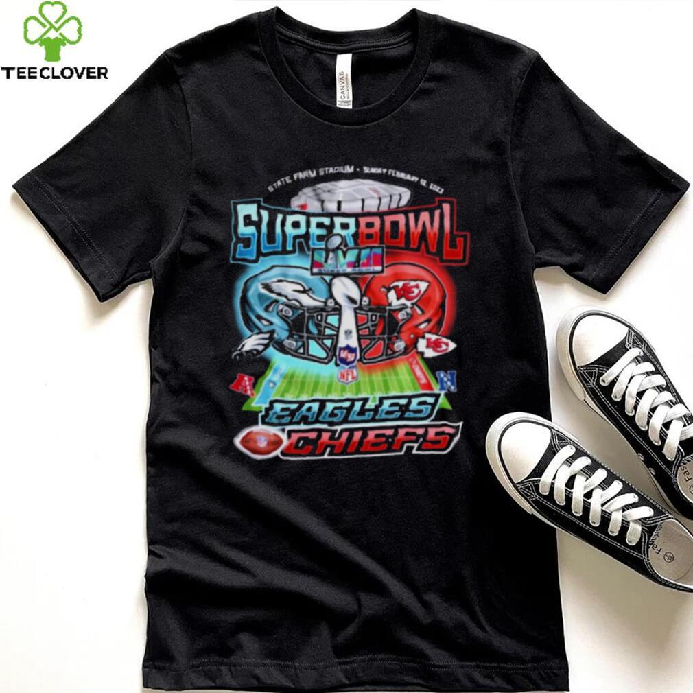 2023 Philadelphia Eagles Vs Kansas City Chiefs In Super Bowl 57 T Shirt -  Peanutstee