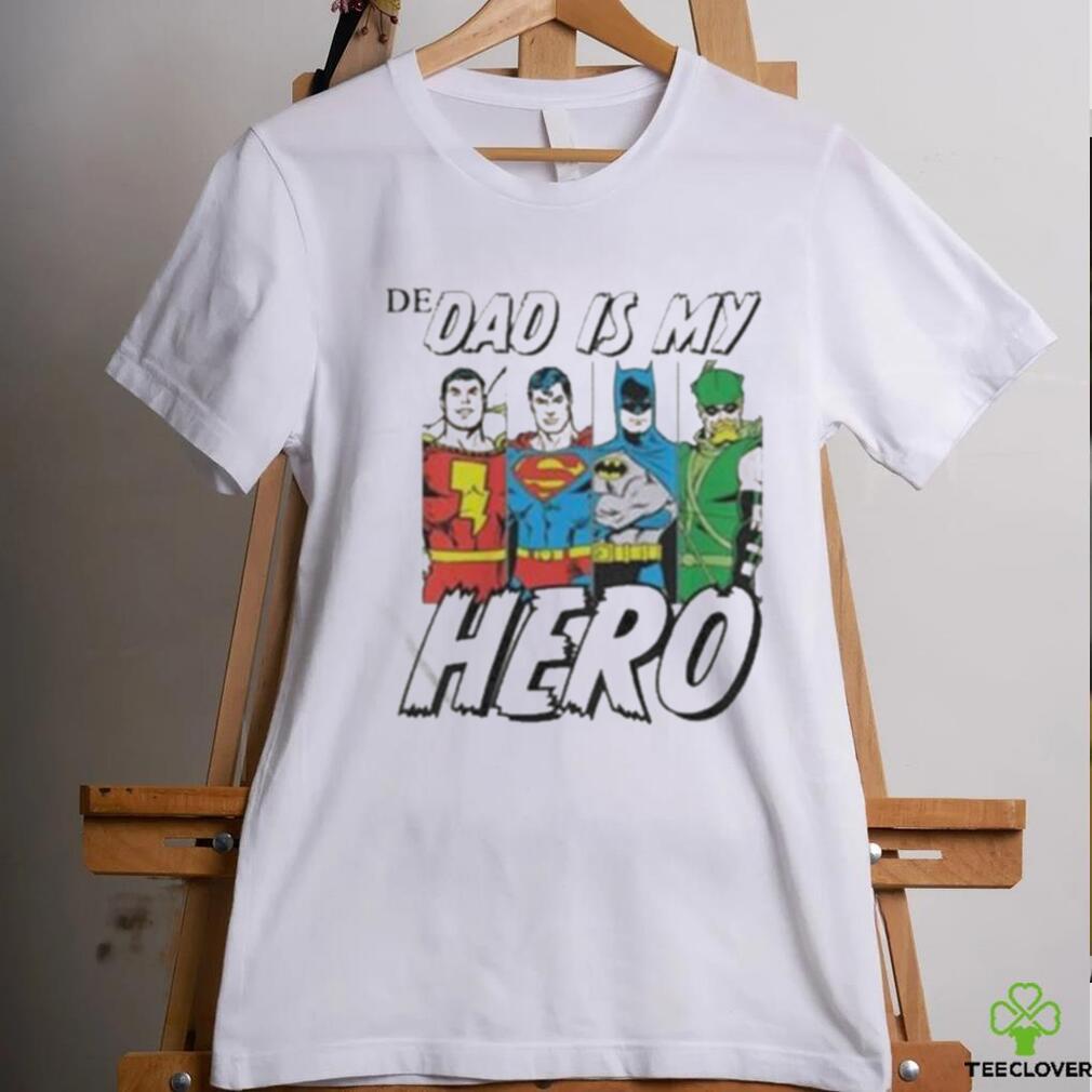 Superhero DC Comics Dad Is My Hero Fathers Day 2023 Shirt Superhero DC Comics Dad Is My Hero Fathers Day 2023 Shirt