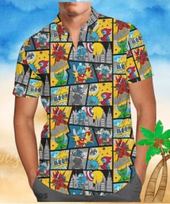 Superhero Stitch Comic Book Disney Lovers Hawaiian Shirt