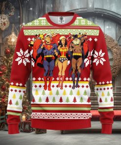 Superman Batman Wonder Woman Ideas Ugly Christmas Sweater Gift Thanksgiving