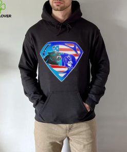 Superman Sports Carolina Panthers and Duke Blue Devils Logo shirt