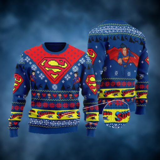 Superman in Your Arena Ugly Christmas Sweater