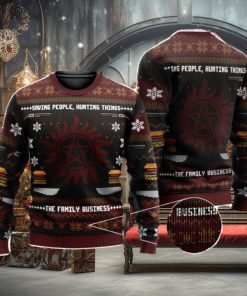 Supernatural 3D All Over Printed Christmas Ugly Sweater Men And Women Gift