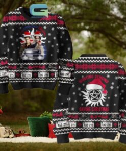 Supernatural Hunting Demon Saving Christmas Ugly Sweater