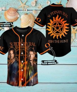 Supernatural Join The Hunt Custom Baseball Jersey