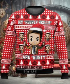 Supernatural My People Skills Are Rusty Ugly Christmas Sweater