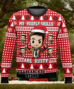 Supernatural My People Skills Are Rusty Ugly Christmas Sweater
