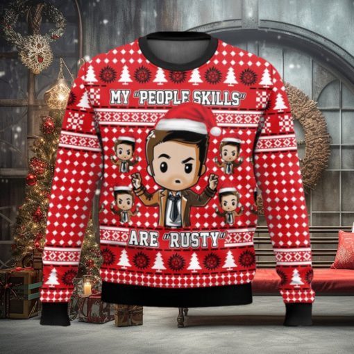 Supernatural My People Skills Are Rusty Ugly Sweater
