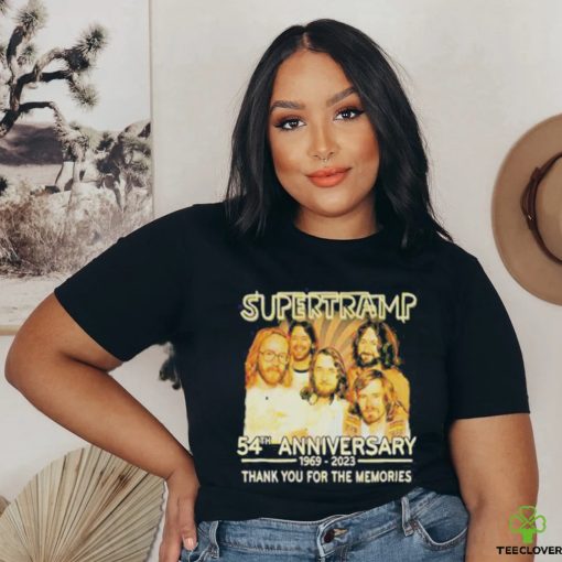 Supertramp 54th Anniversary 1969 – 2023 Thank You For The Memories Shirt