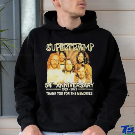 Supertramp 54th Anniversary 1969 – 2023 Thank You For The Memories Shirt
