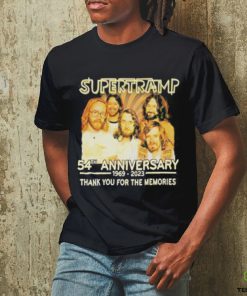 Supertramp 54th Anniversary 1969 – 2023 Thank You For The Memories Shirt