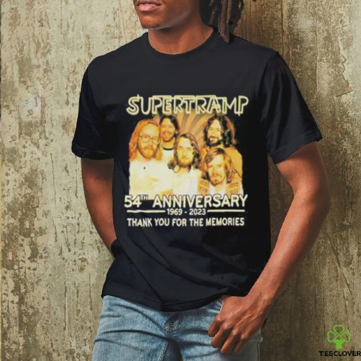 Supertramp 54th Anniversary 1969 – 2023 Thank You For The Memories Shirt
