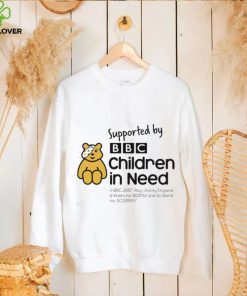 Supported By BBC Tesco Pudsey Bear Shirt