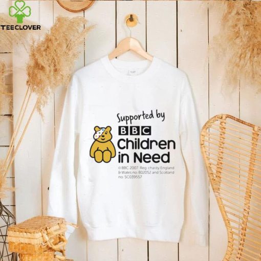 Supported By BBC Tesco Pudsey Bear Shirt