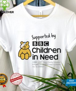 Supported By BBC Tesco Pudsey Bear Shirt