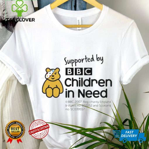 Supported By BBC Tesco Pudsey Bear Shirt