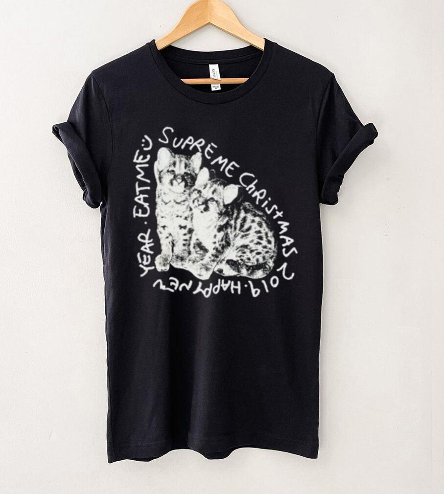 Supreme Eat Me Merry Christmas X'mas Crewneck T shirt Supreme Eat Me Merry Christmas X'mas Crewneck T shirt
