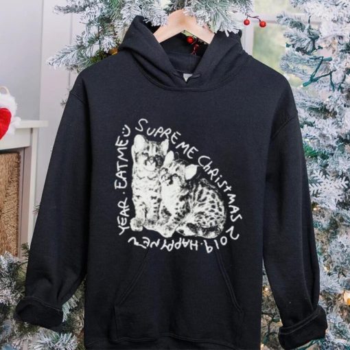 Supreme Eat Me Merry Christmas X’mas Crewneck T shirt