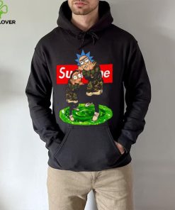 Supreme rick and morty shirt